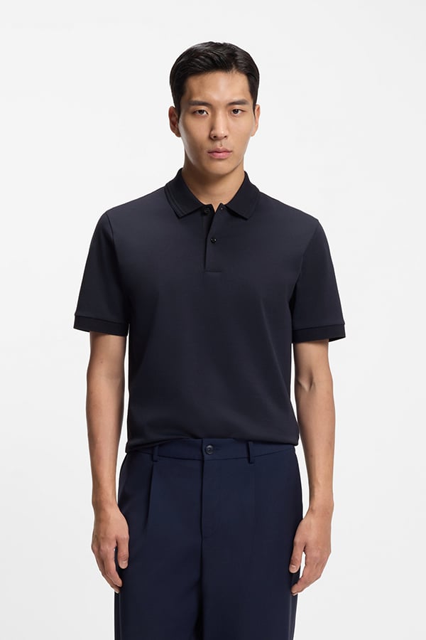 ΜΠΛΟΥΖΑ POLO BOSS - 404 ΜΠΛΕ